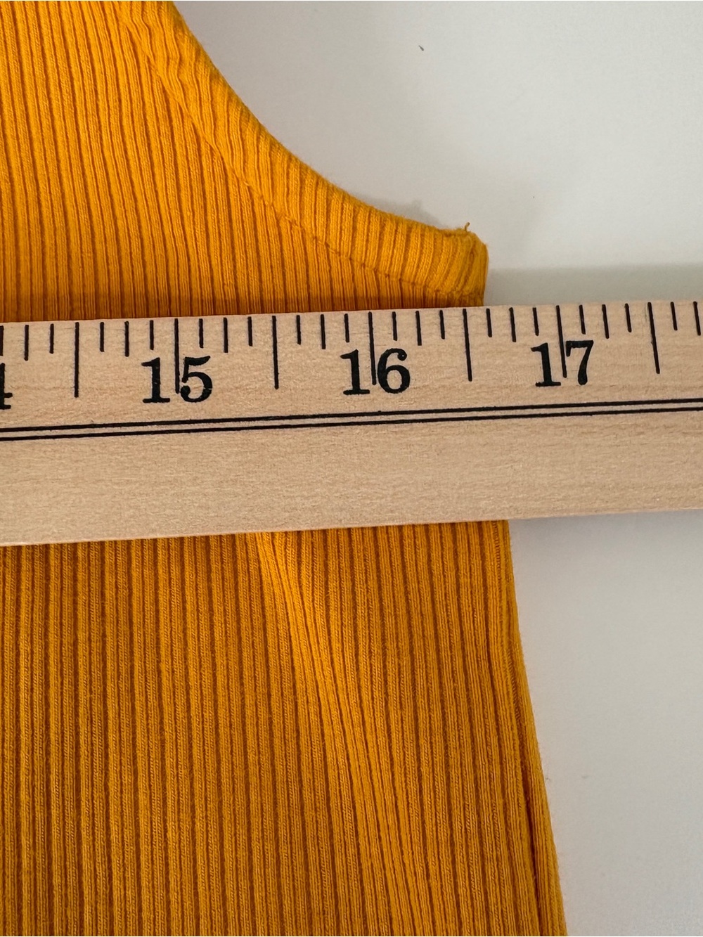 J.Crew Yellow Ruffled Ribbed Sleeveless Tank Top - Picture 8 of 8